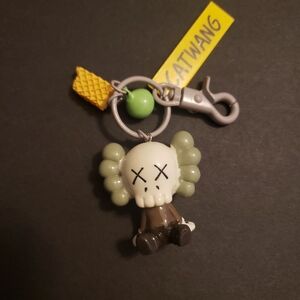 Green and Brown Keychain